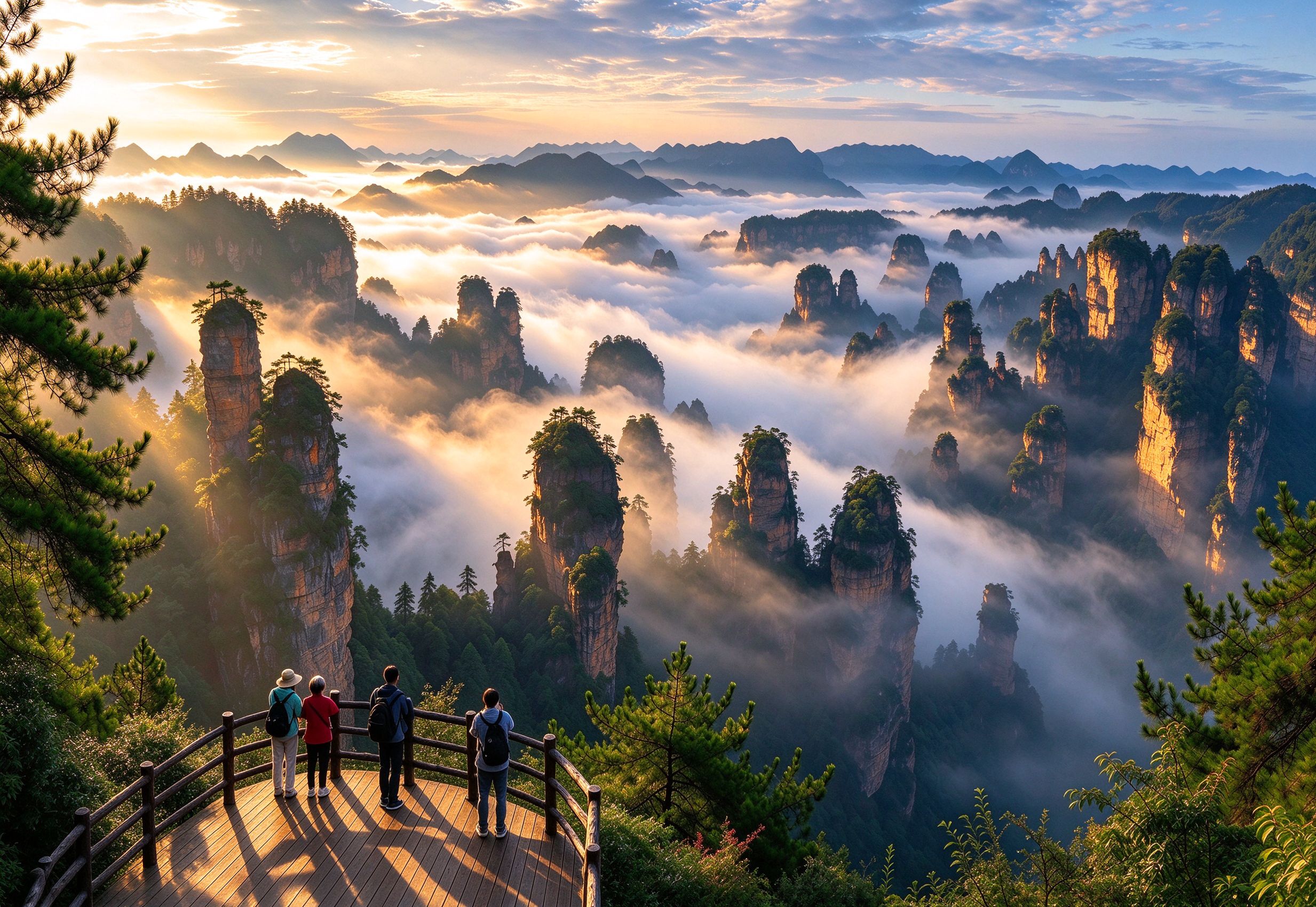 Customized packages - Zhangjiajie cloud sea