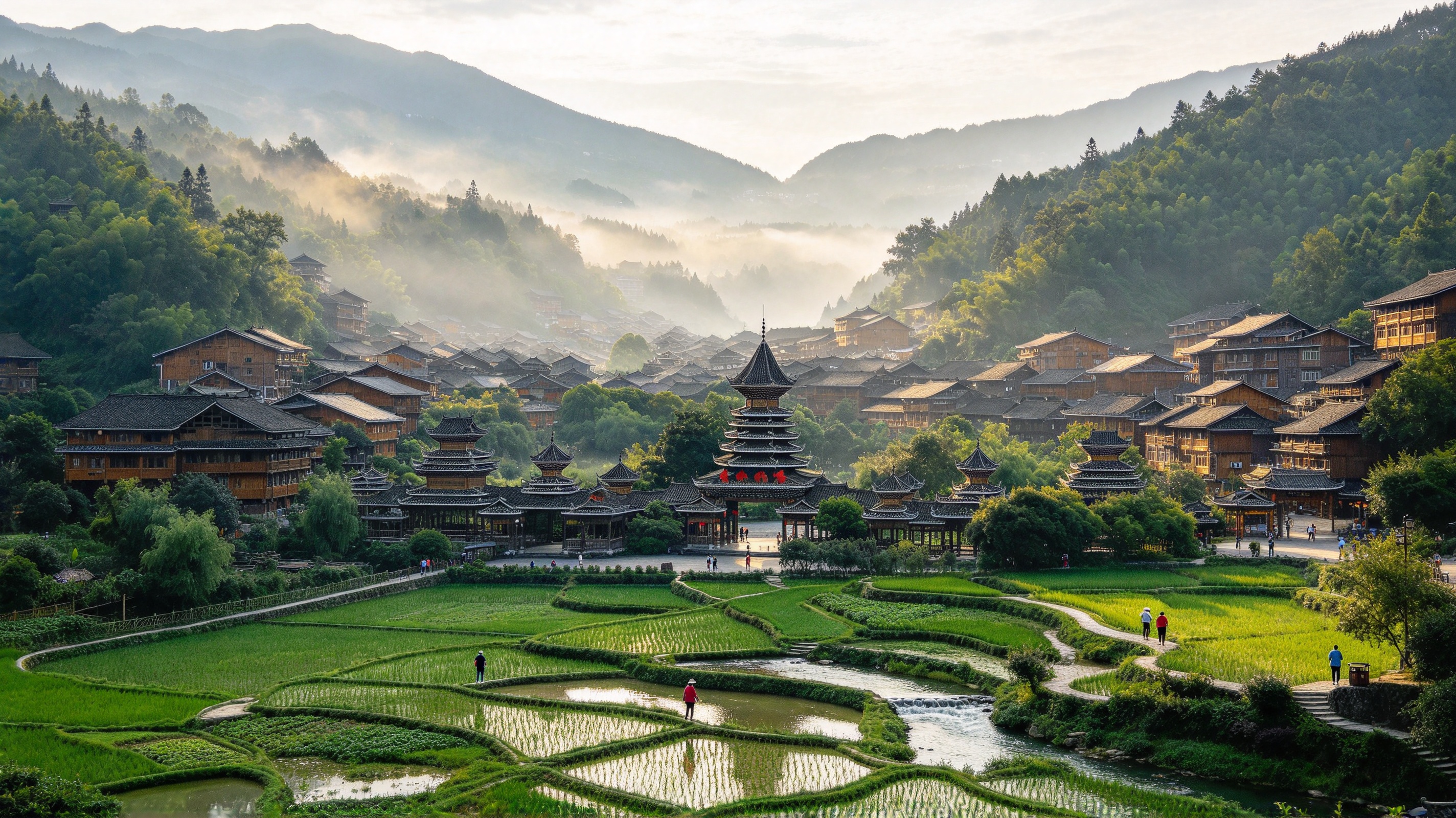 Off the beaten path - Dong village